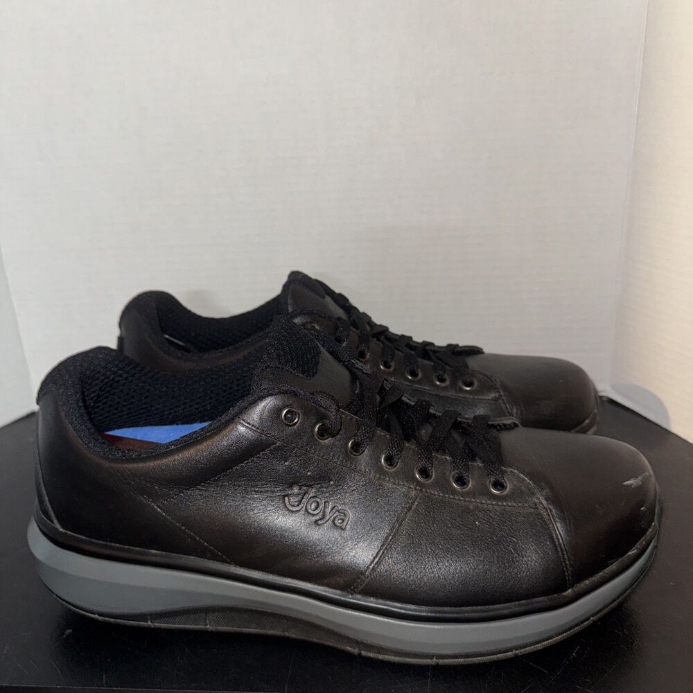 Joya Malibu M Sr Black Leather 118cas men's US Sz 13.5 *no Insoles